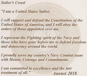 navy sailor's oath